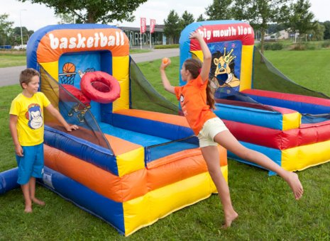 Kinderspelen Basketbal spel